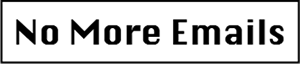 No more emails logo